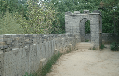 青砖建筑城墙